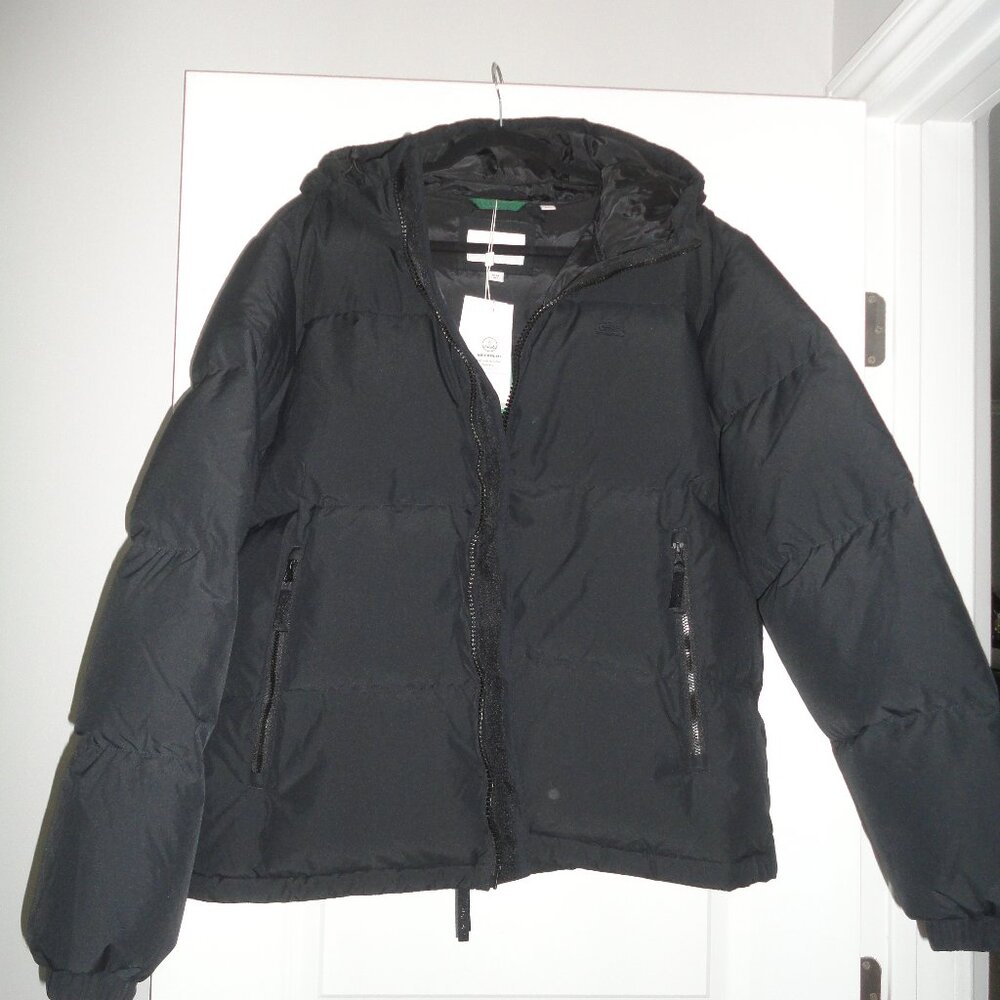 LACOSTE  Down puffer/b;ack/US L